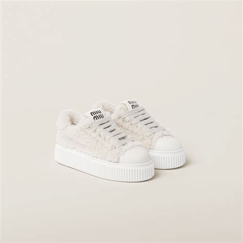 miu miu poodle sneakers|miumiu sneakers for women.